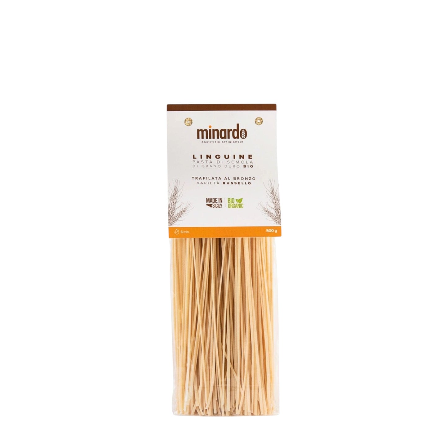 Linguine di grano duro antico Russello bio