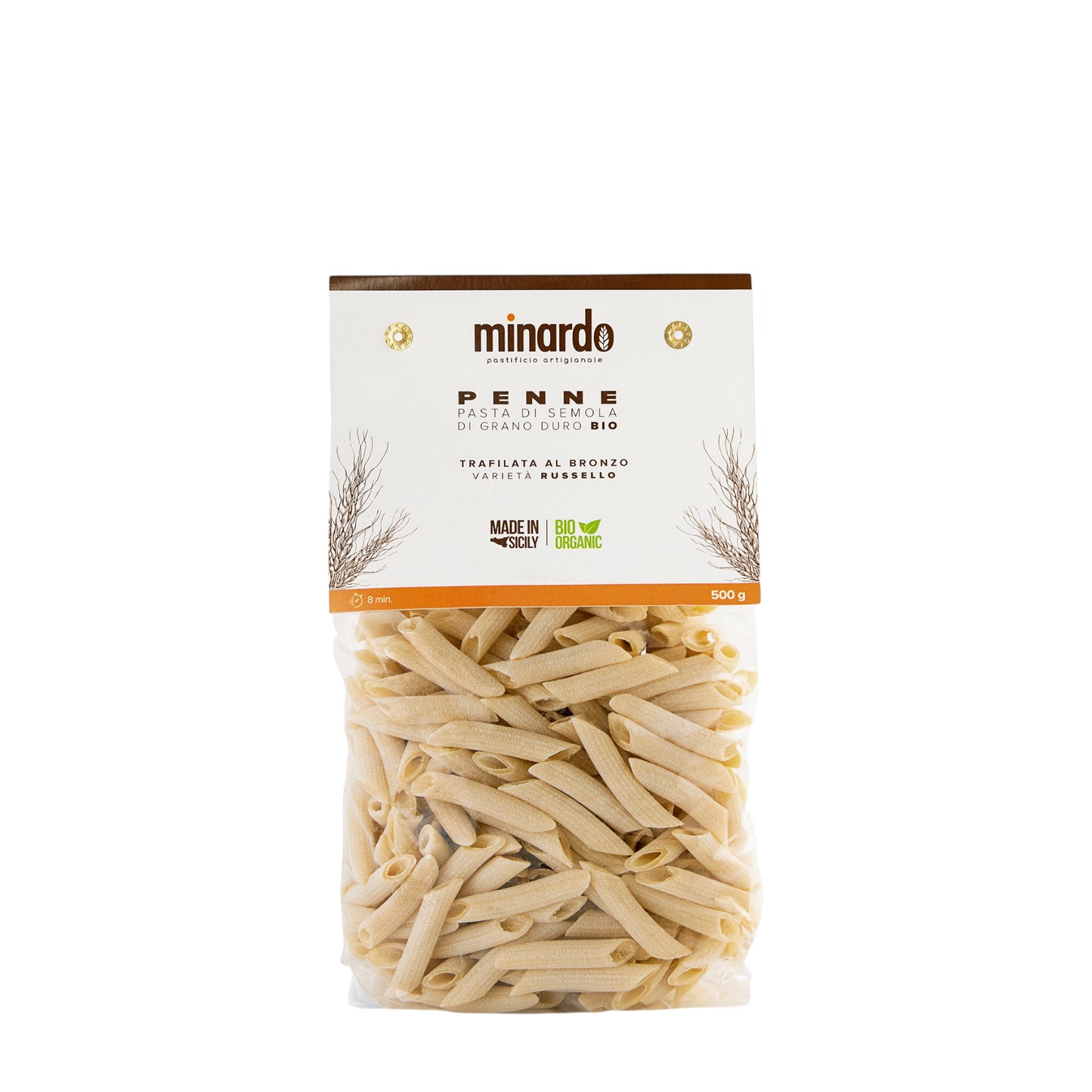 Penne di grano duro antico Russello bio