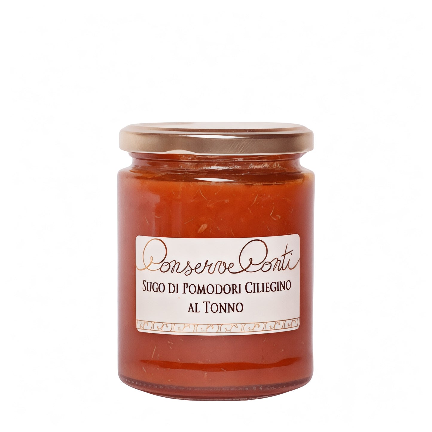 Sugo di pomodoro ciliegino al tonno in EVO