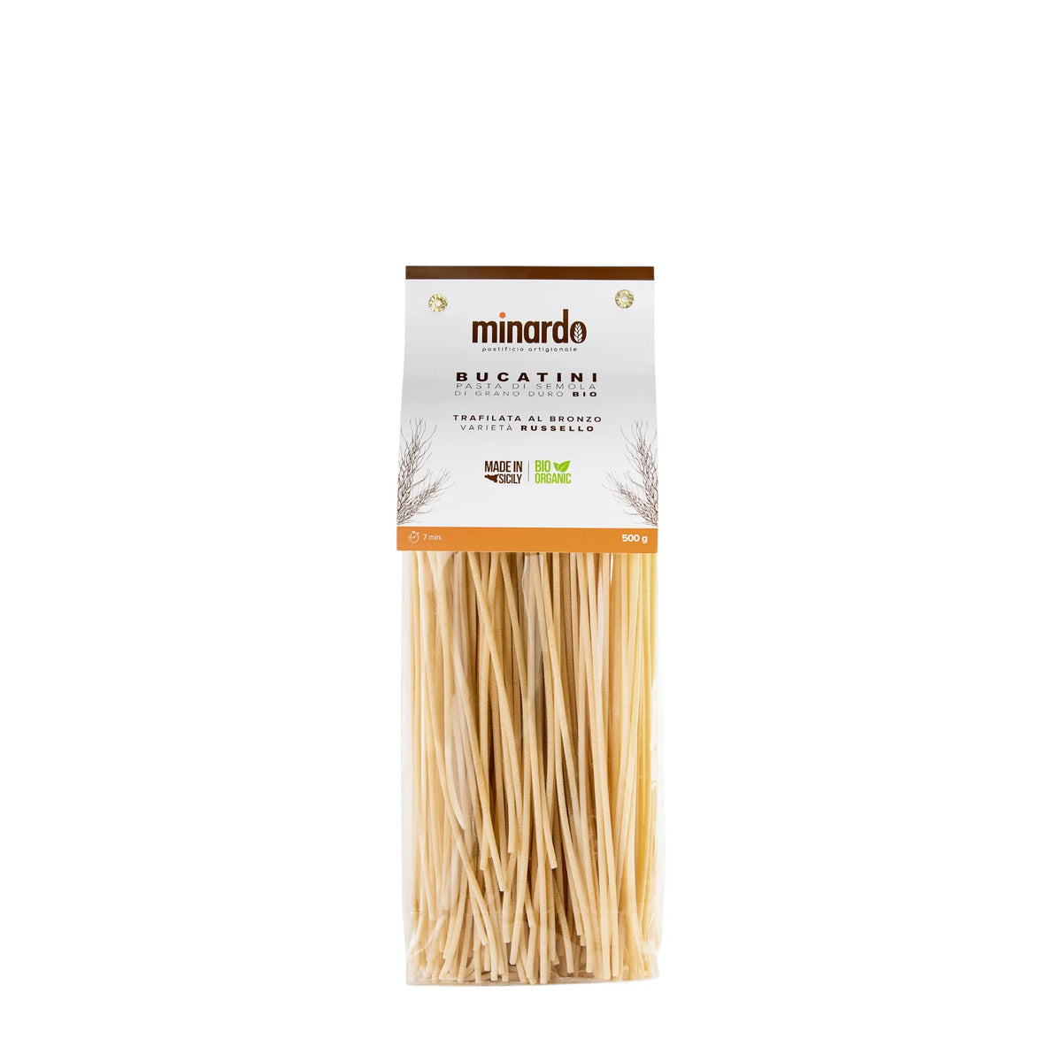 Bucatini di grano duro antico Russello bio