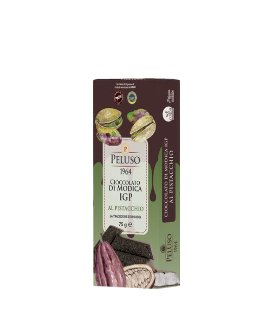 Cioccolato di Modica IGP al pistacchio
