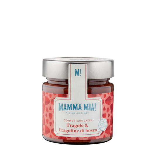 Confettura extra di fragole e fragoline di bosco