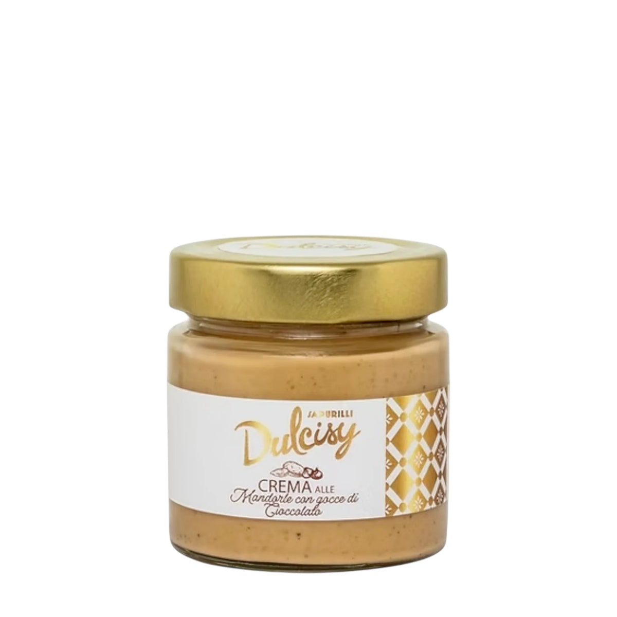 Crema alle mandorle e gocce di cioccolato Sapurilli