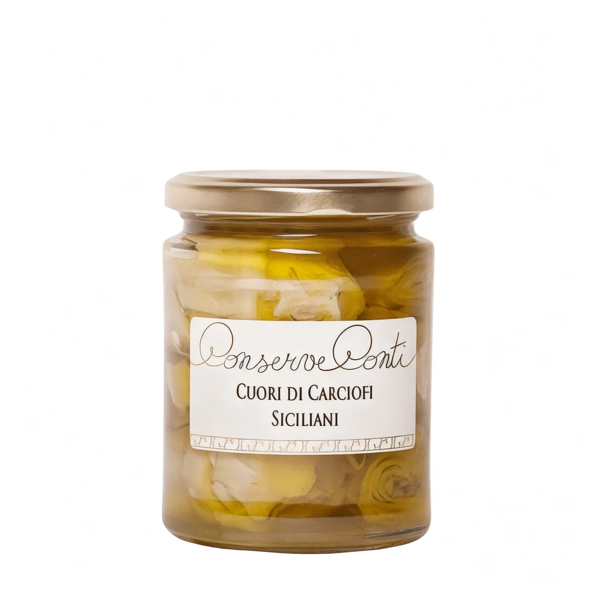 Cuori di carciofi siciliani in EVO