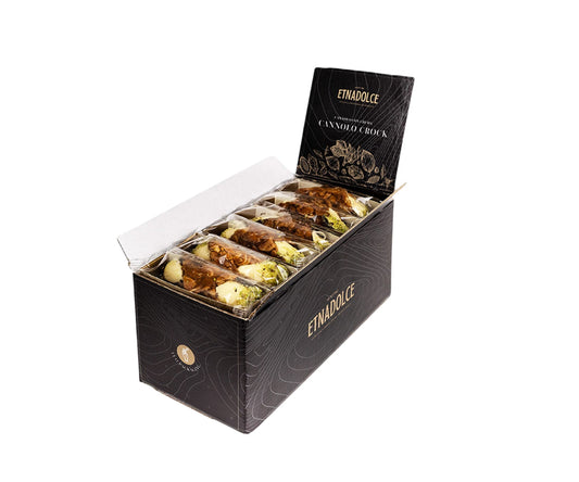 Espositore cannoli alla ricotta, 18 pz