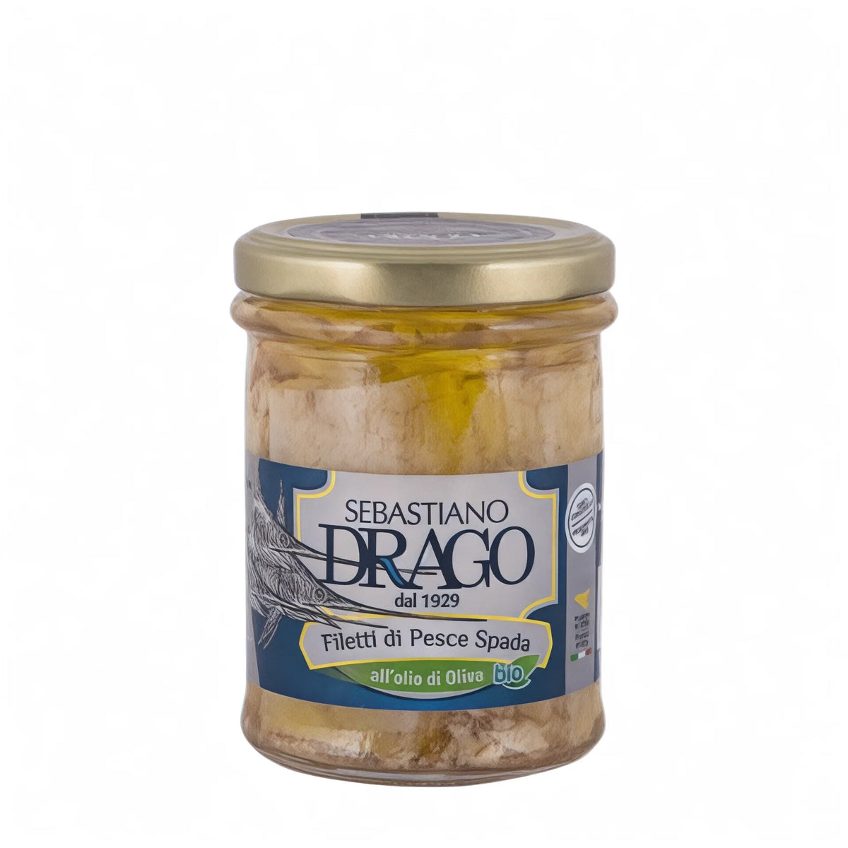 Filetti di pesce spada all'olio di oliva
