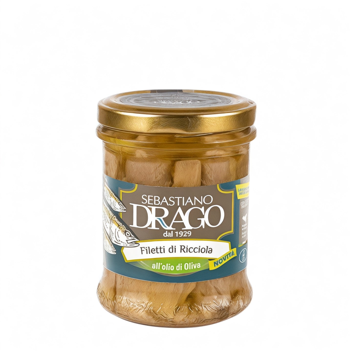 Filetti di ricciola all'olio di oliva 