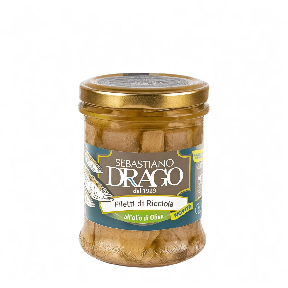 Filetti di ricciola all'olio di oliva 