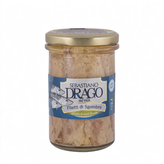 Filetti di sgombro all'olio di semi 
