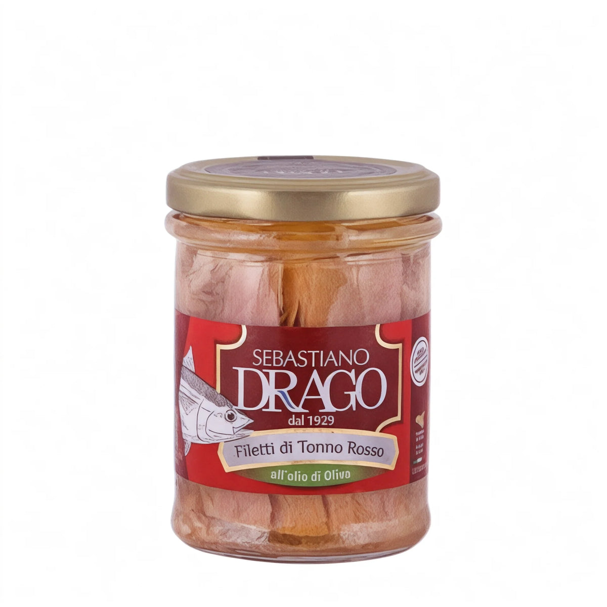 Filetti di tonno rosso all'olio di oliva 
