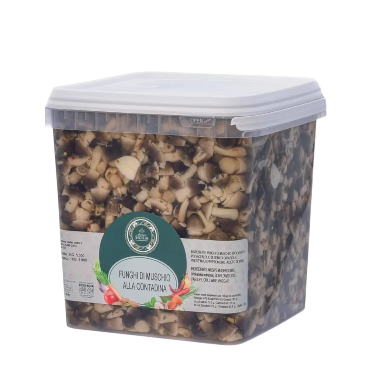 Funghi di muschio alla contadina