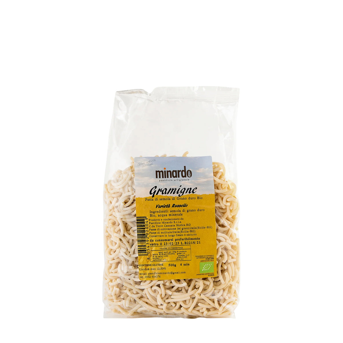 Gramigne di grano duro antico Russello bio
