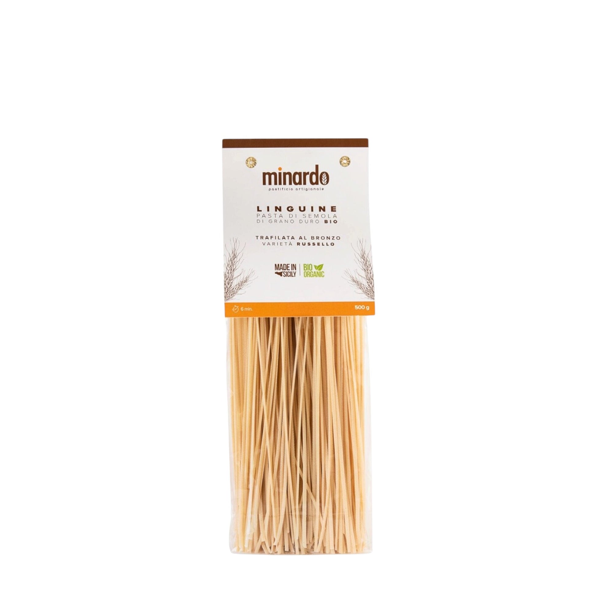 Linguine di grano duro antico Russello bio