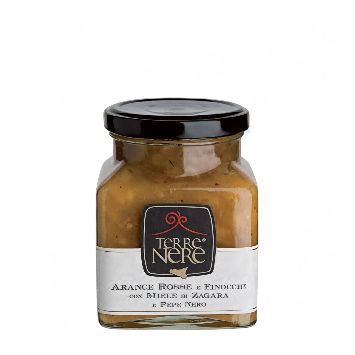 Marmellata di arance rosse e finocchi con miele di zagara e pepe nero (Terre Nere)
