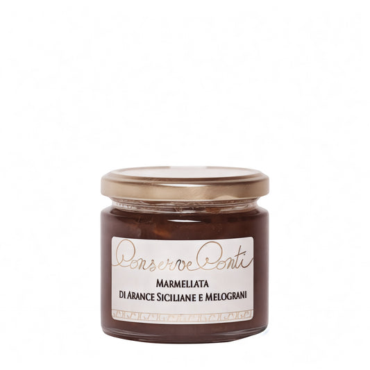Marmellata di arance siciliane e melograni