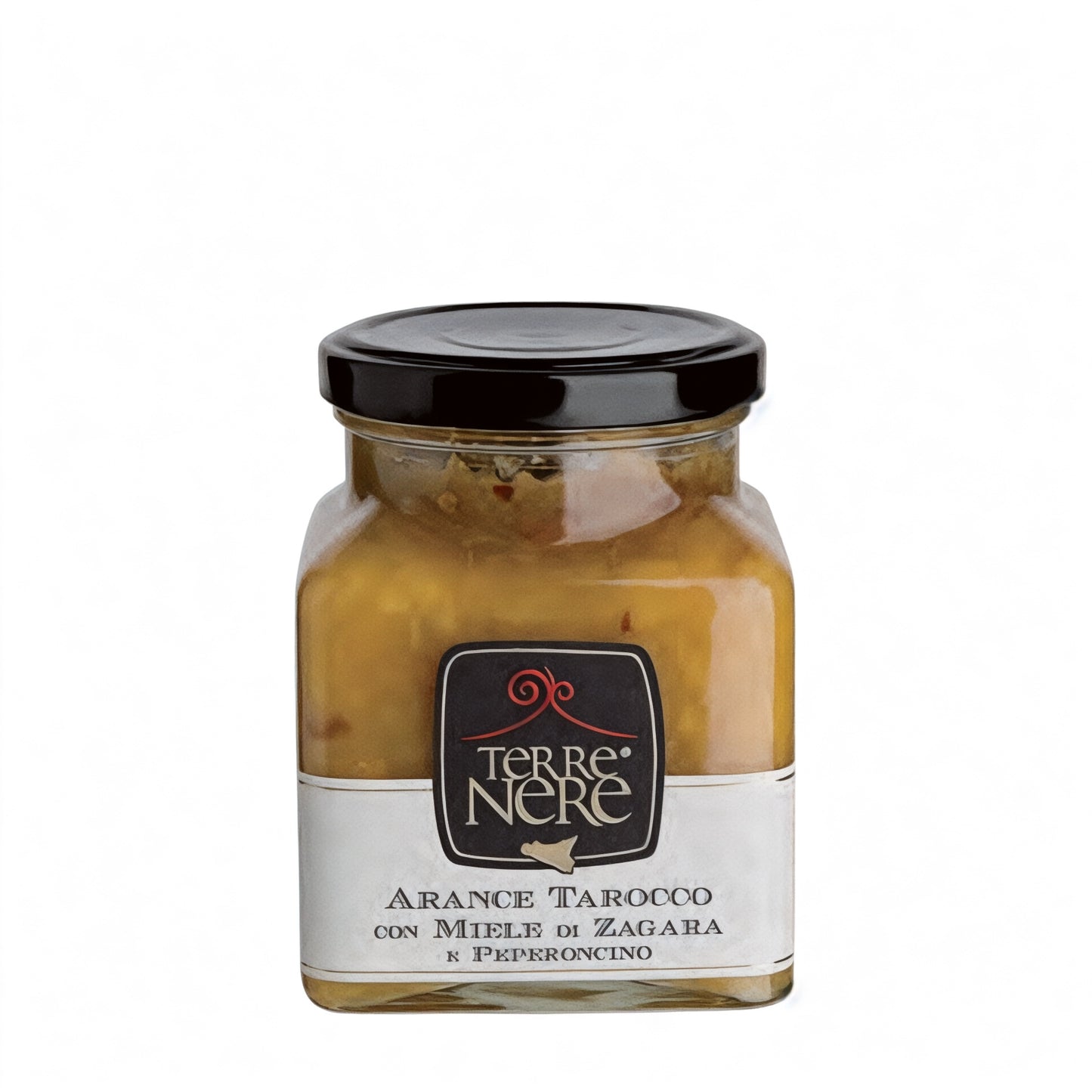 Marmellata di arance tarocco con miele di zagara e peperoncino (Terre Nere)