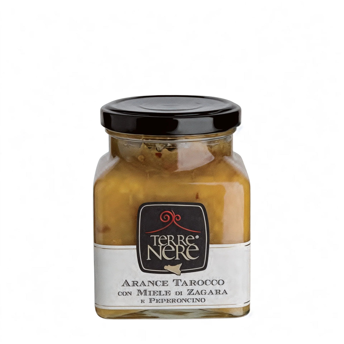 Marmellata di arance tarocco con miele di zagara e peperoncino (Terre Nere)