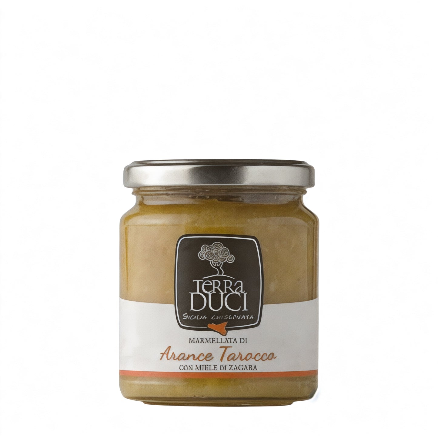Marmellata di arance tarocco con miele di zagara (Terra Duci)