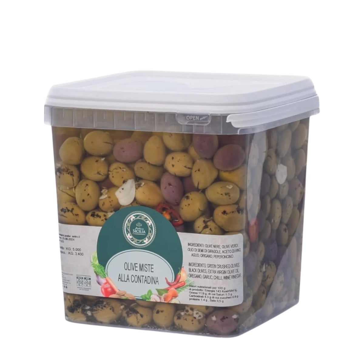 Olive miste alla contadina