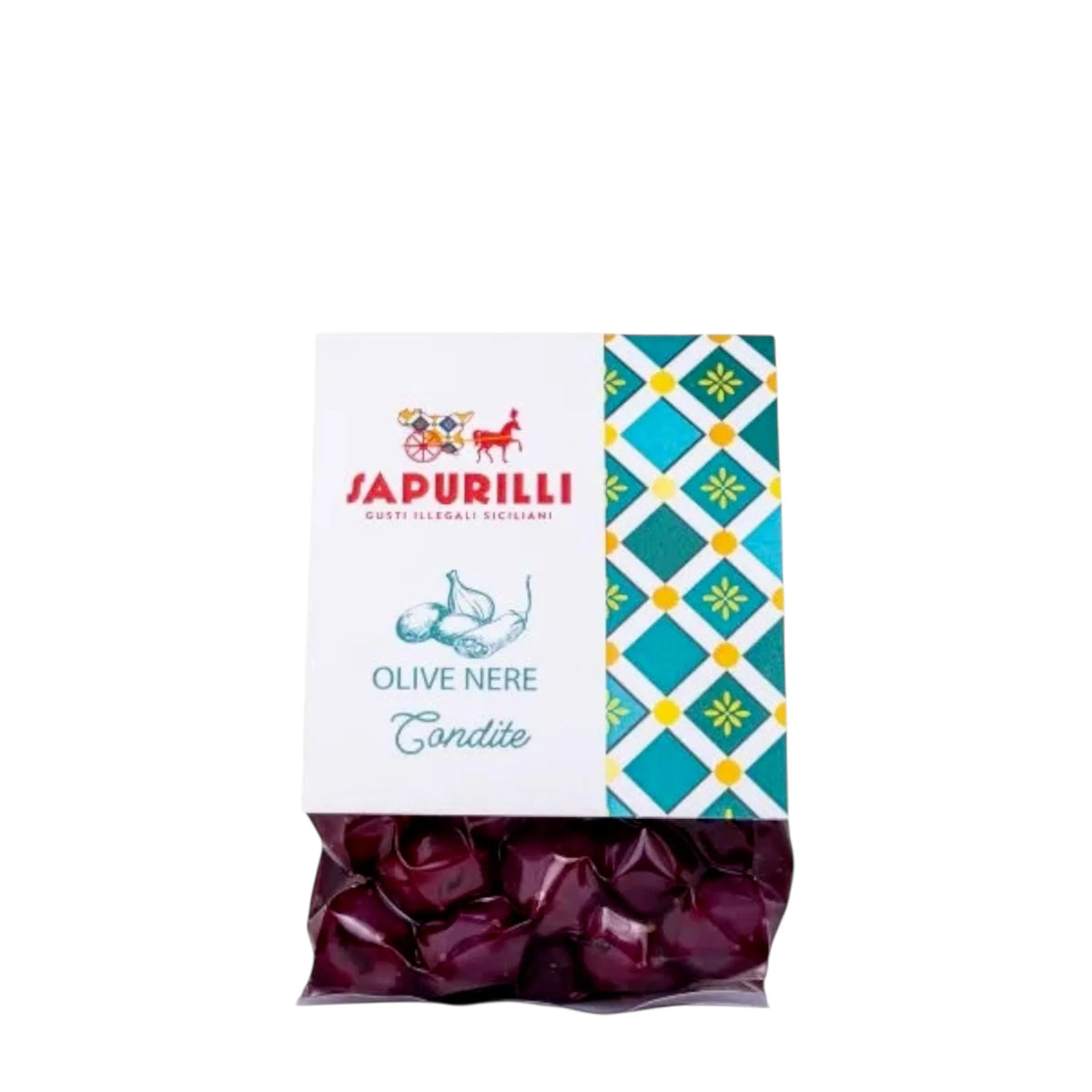 Olive nere condite Sapurilli