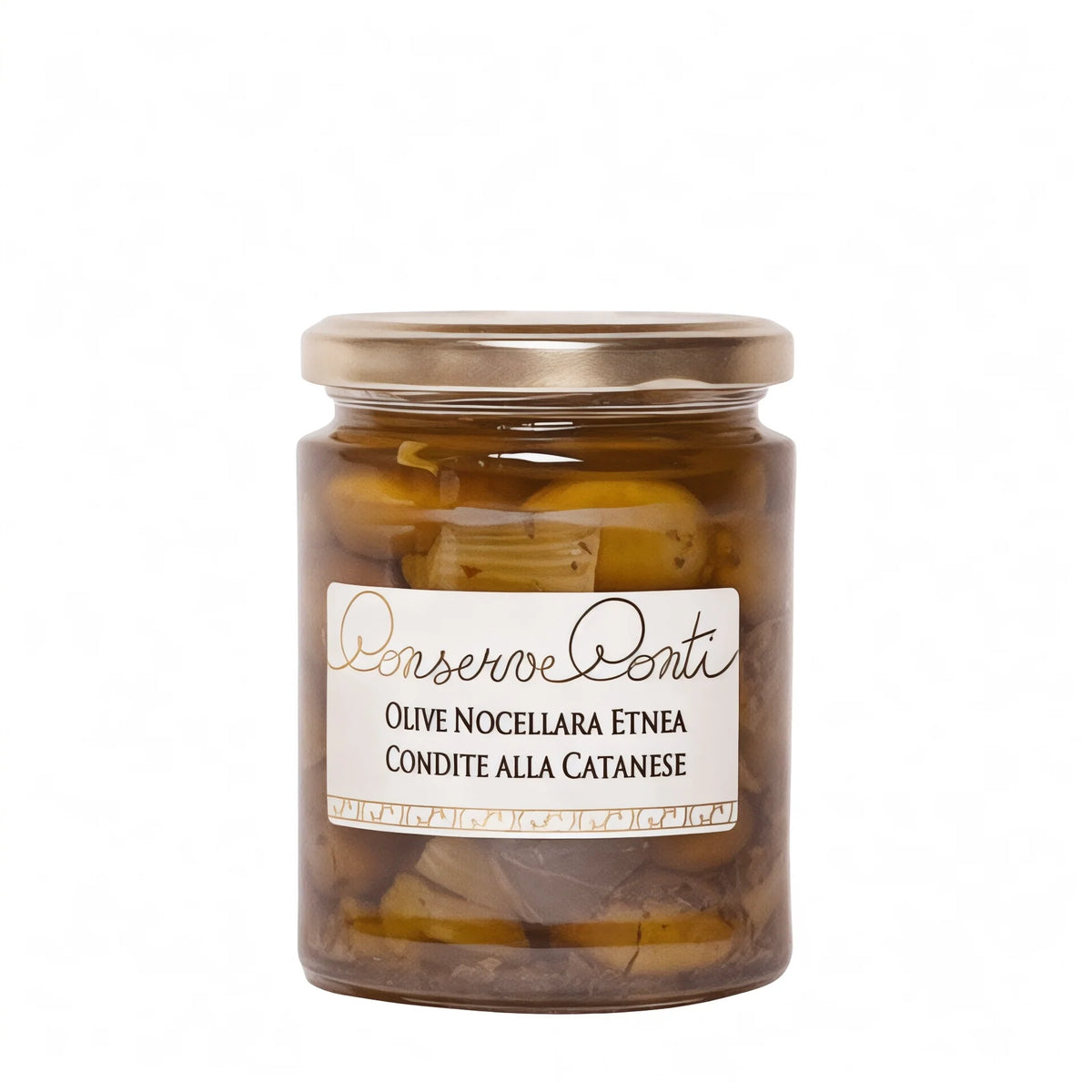 Olive "Nocellara Etnea" condite alla catanese in EVO