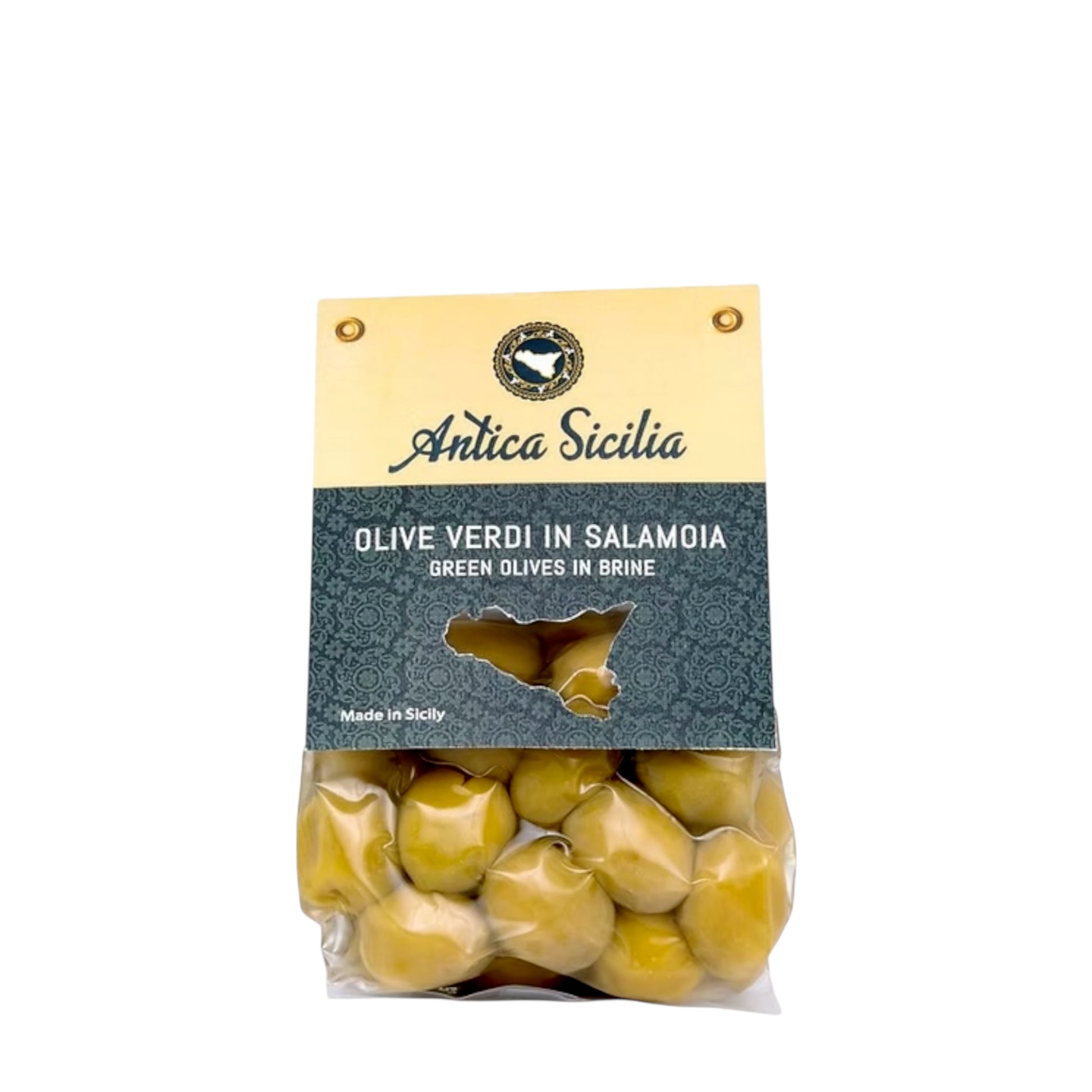 Olive verdi in salamoia