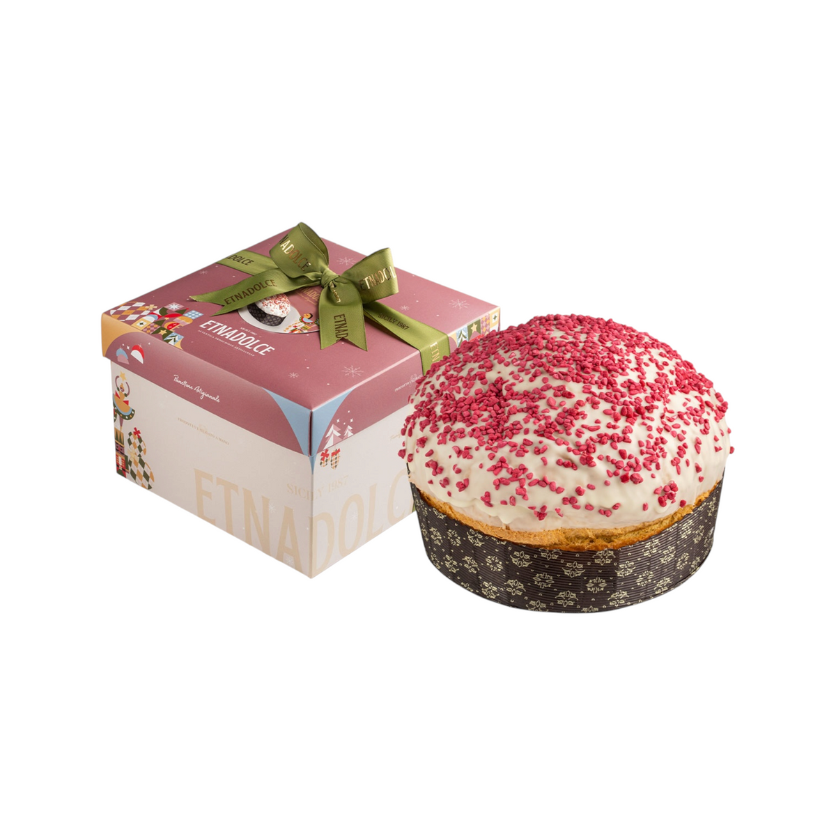 Panettone ai frutti di bosco