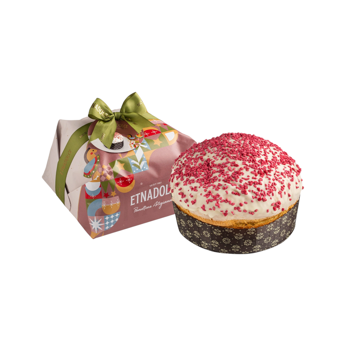 Panettone ai frutti di bosco