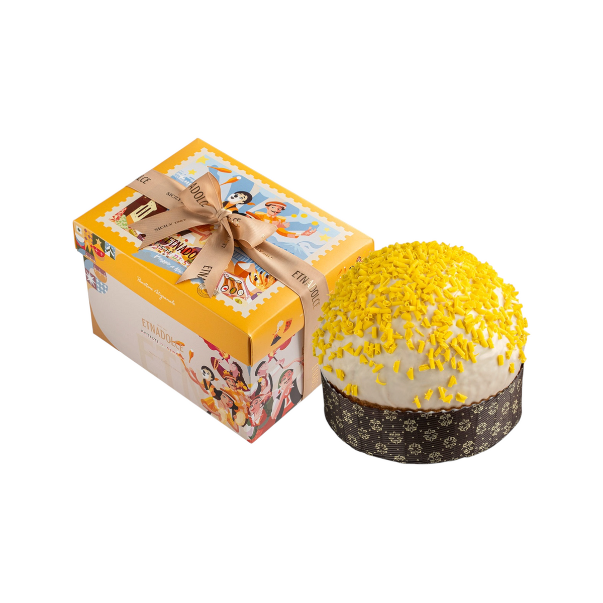 Panettone al limoncello - Viaggio a Napoli