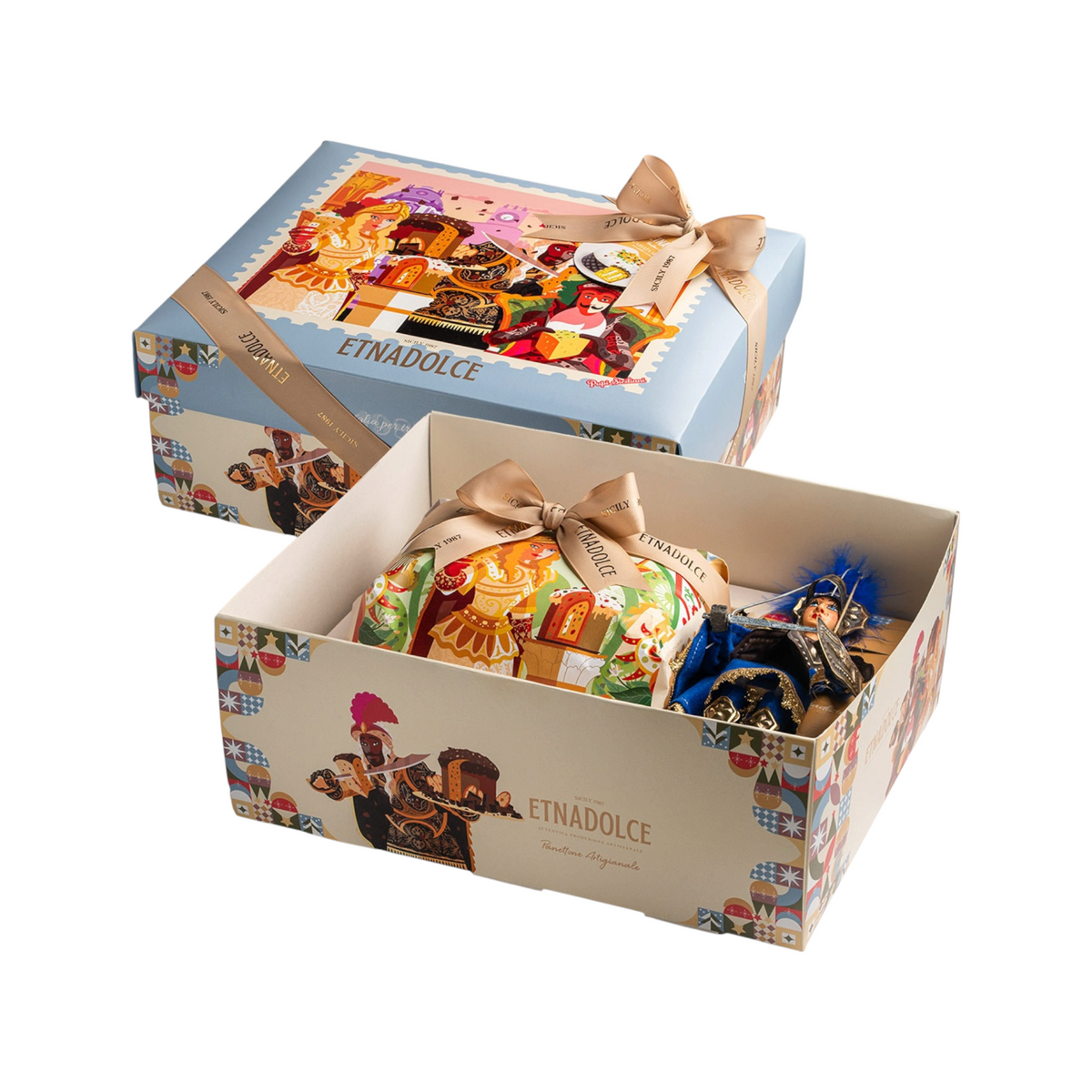 Panettone cassata siciliana