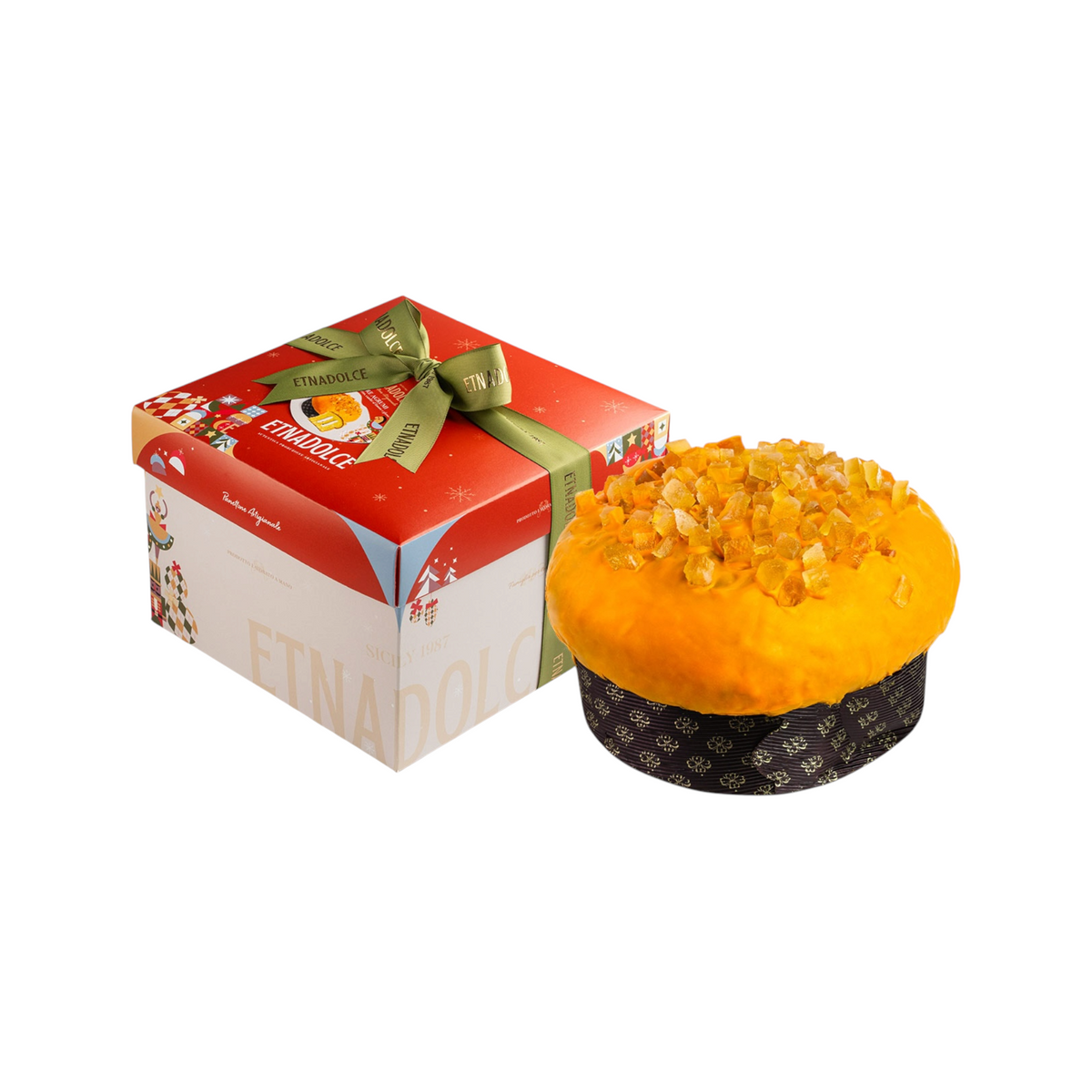 Panettone farcito ai 3 agrumi di Sicilia