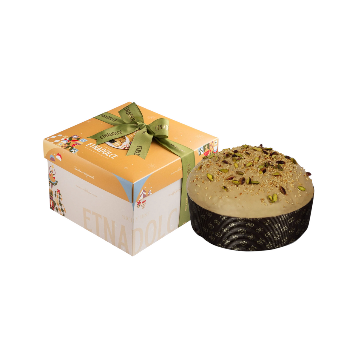 Panettone farcito alla nocciola