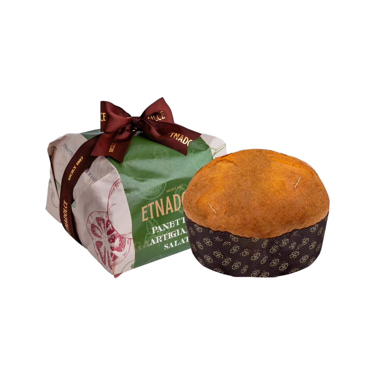 Panettone gastronomico pomodoro e olive