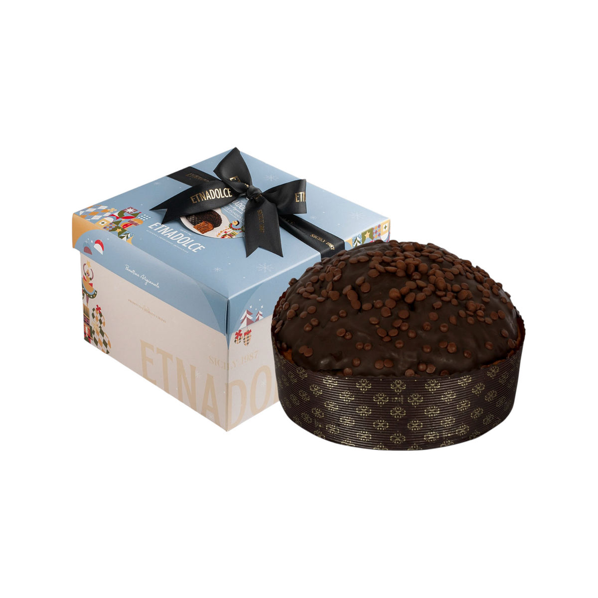 Panettone Vulcano al cioccolato