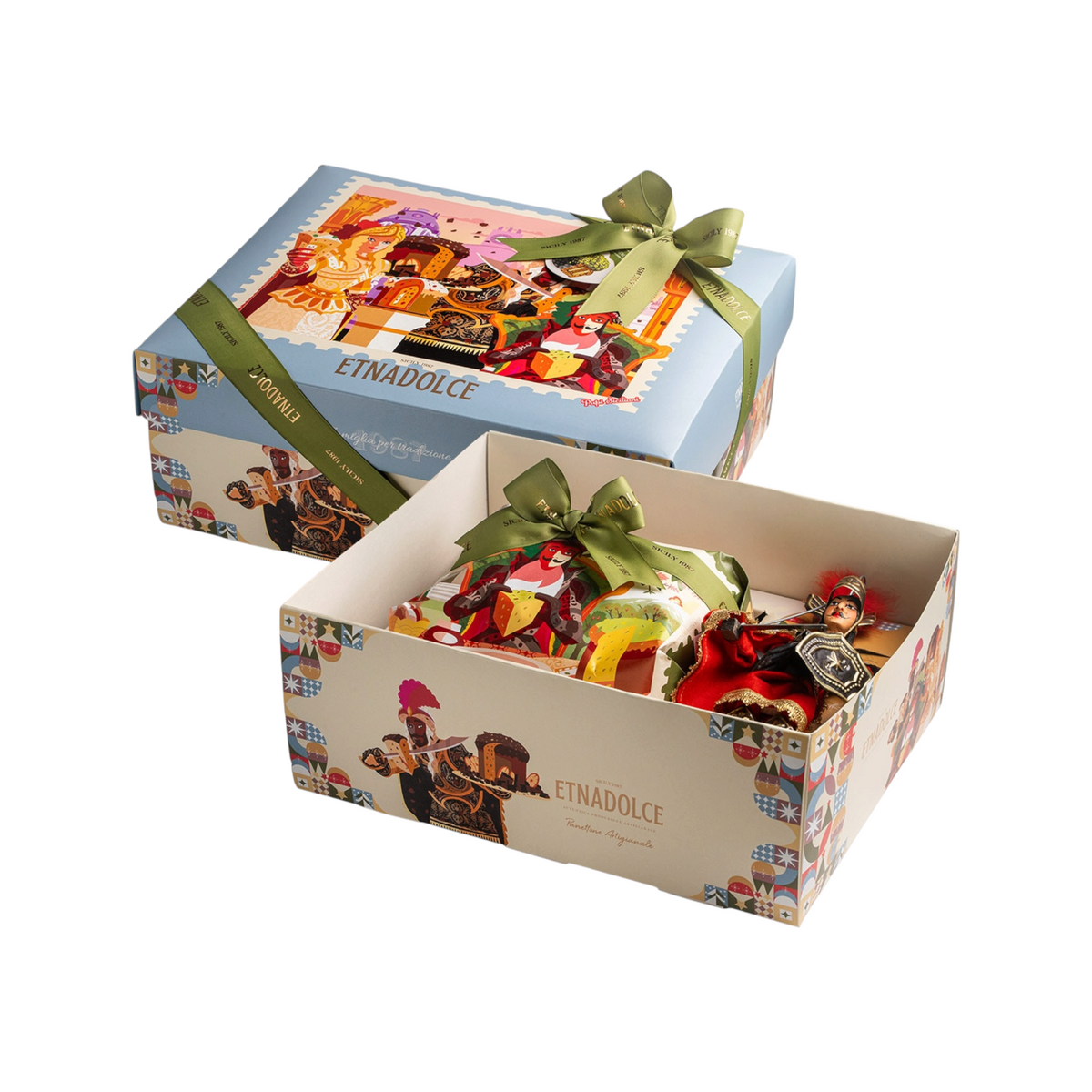 Panettone Vulcano al pistacchio salato