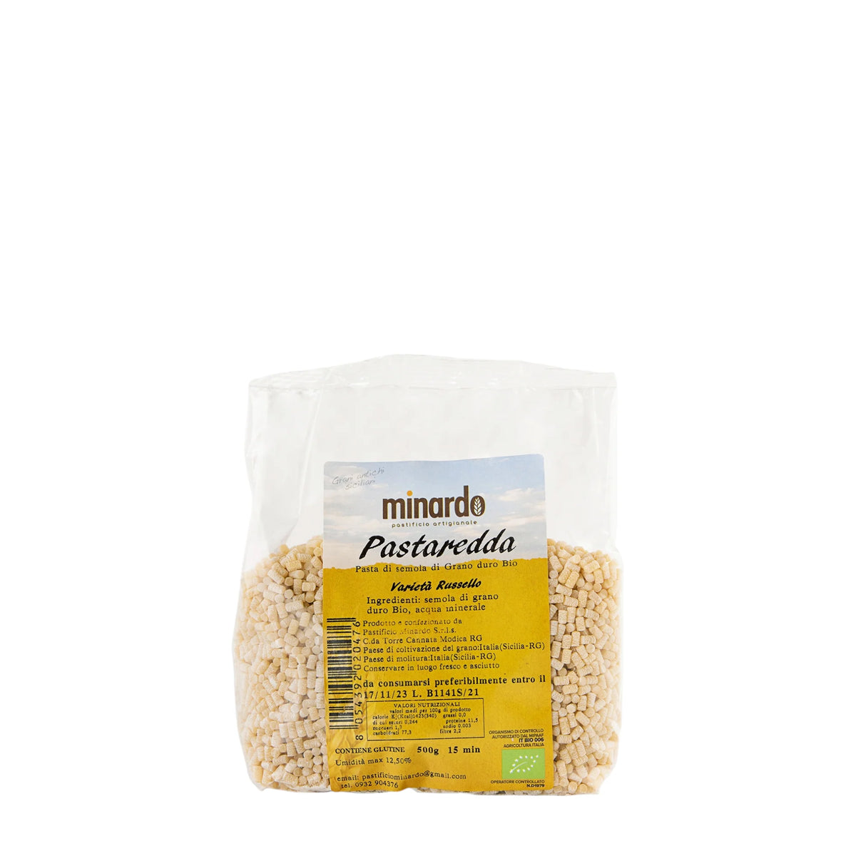 Pastaredda di grano duro antico Russello bio