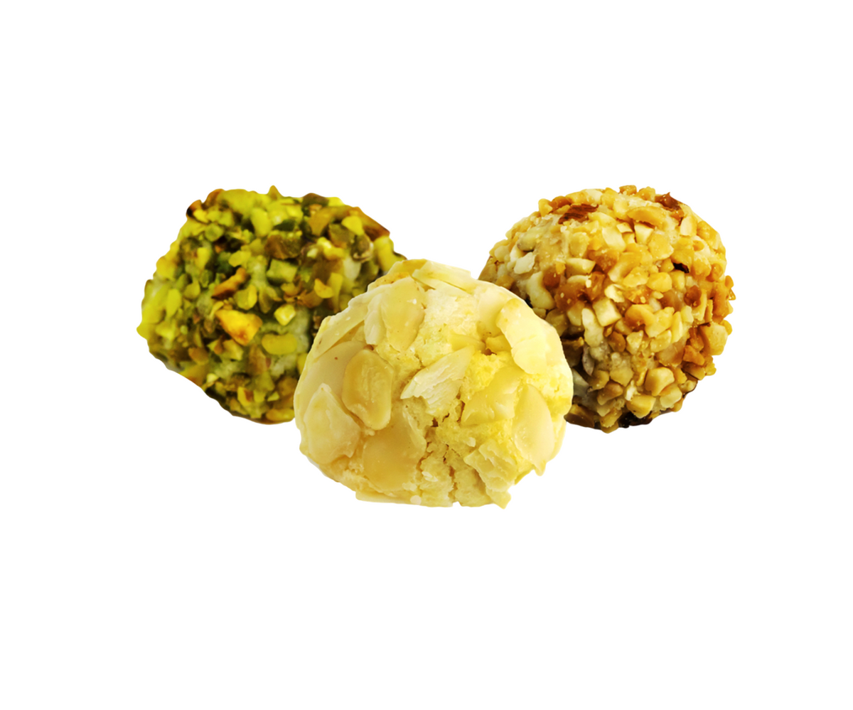 Paste di mandorla assortire alla frutta secca
