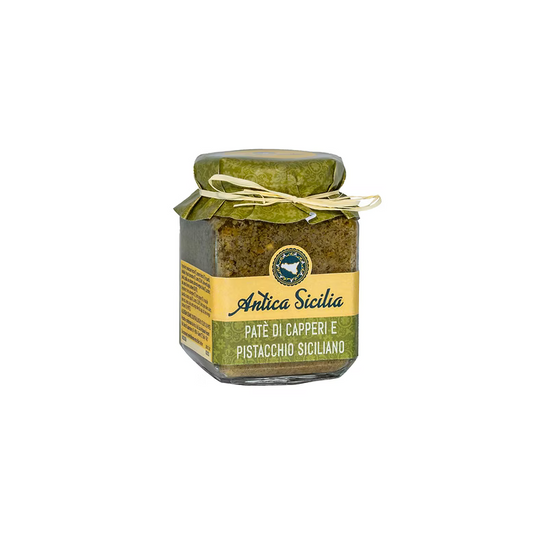 Paté di capperi e pistacchio siciliano