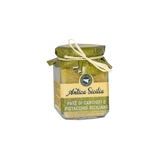 Paté di carciofi e pistacchio siciliano