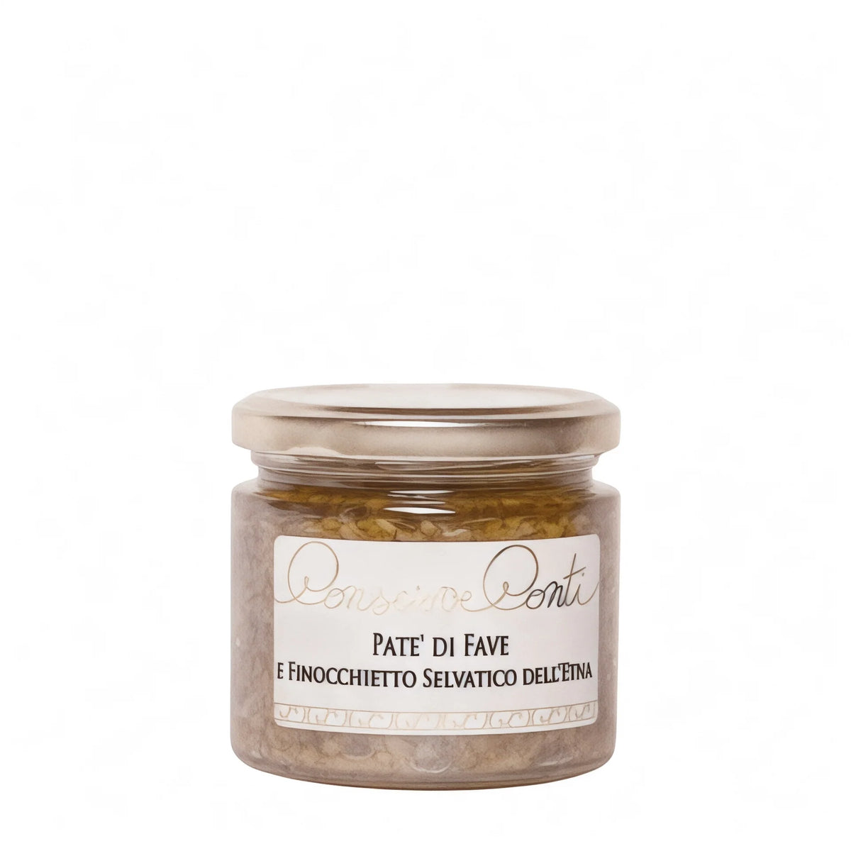 Paté di fave e finocchietto selvatico dell'Etna in EVO