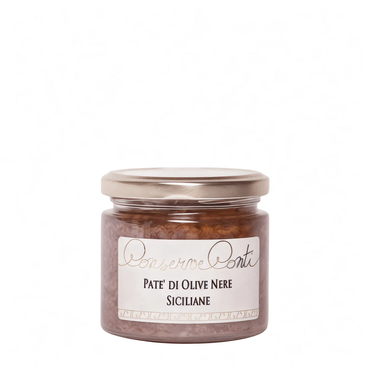 Paté di olive nere siciliane in EVO