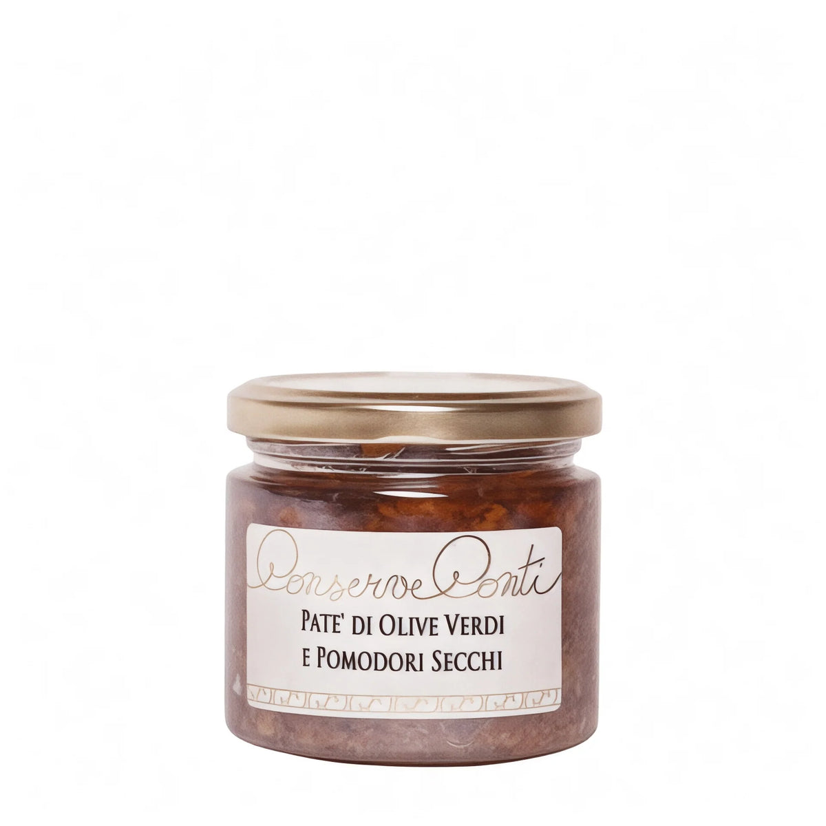 Paté di olive verdi e pomodori secchi in EVO
