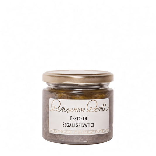 Pesto di segali selvatici in EVO