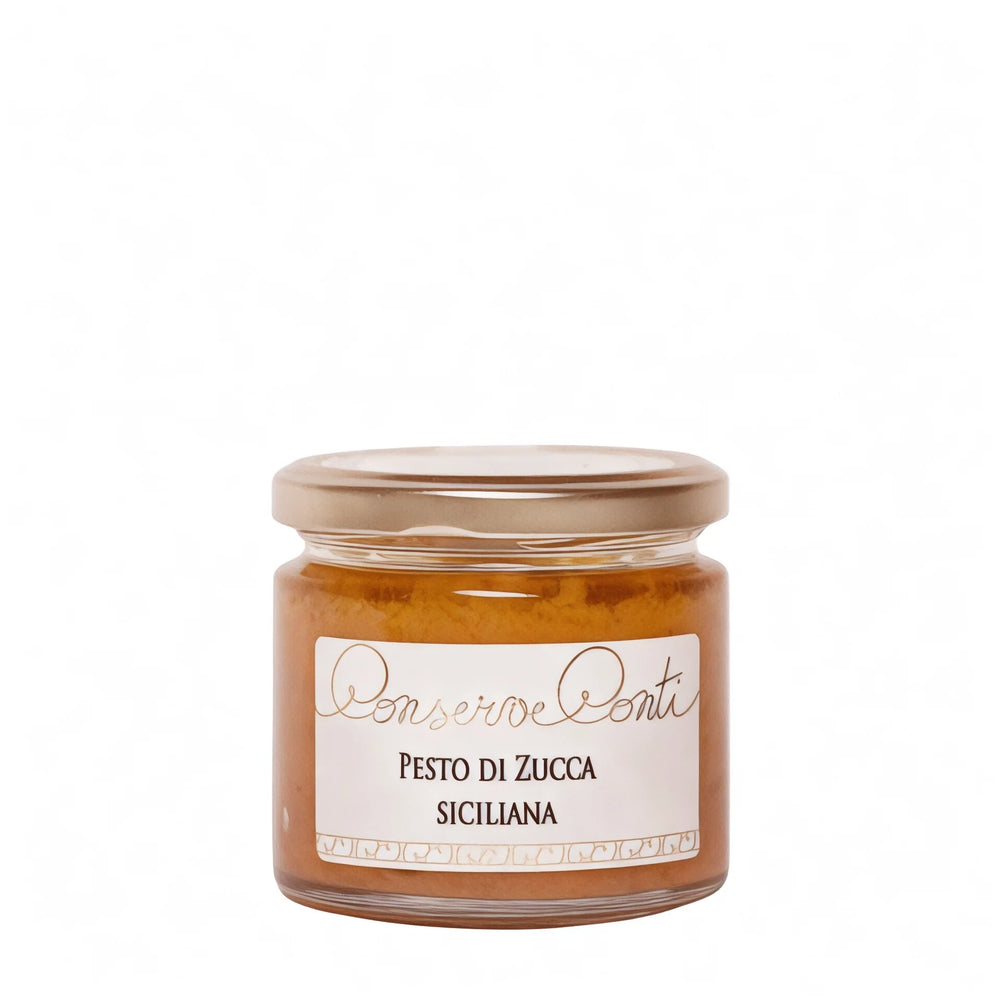 Pesto di zucca siciliana in EVO