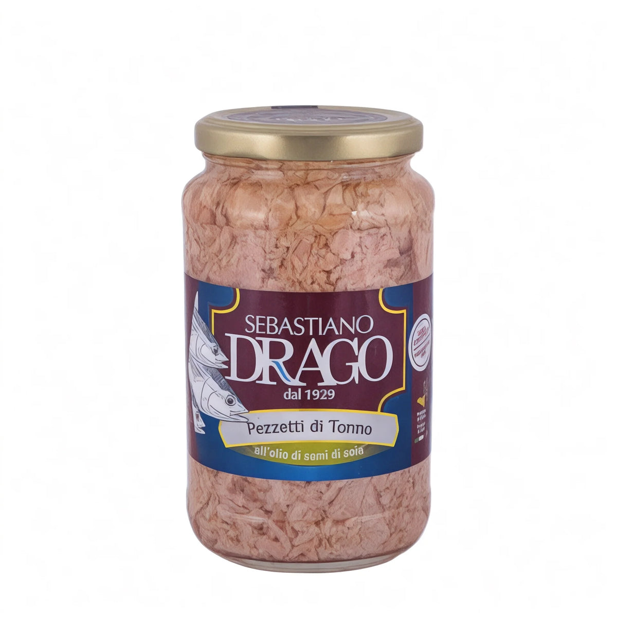 Pezzetti di tonno all'olio di semi