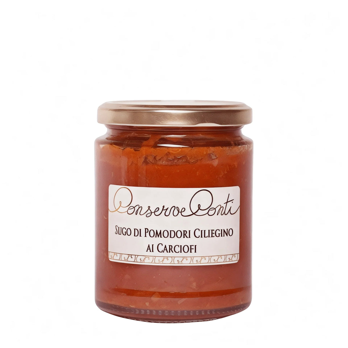 Sugo di pomodoro ciliegino ai carciofi in EVO