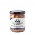 Tonno con cipolla in agrodolce in olio di oliva