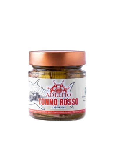 Tonno rosso in olio di oliva
