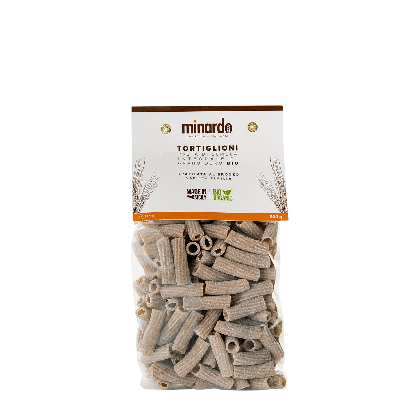 Tortiglioni di grano duro antico integrale Timilia bio