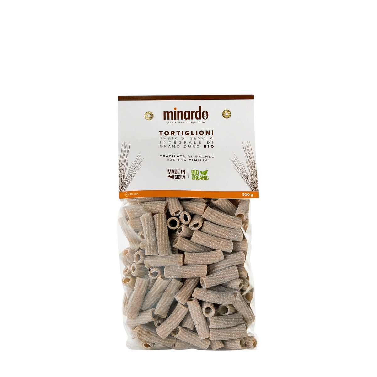 Tortiglioni di grano duro antico integrale Timilia bio